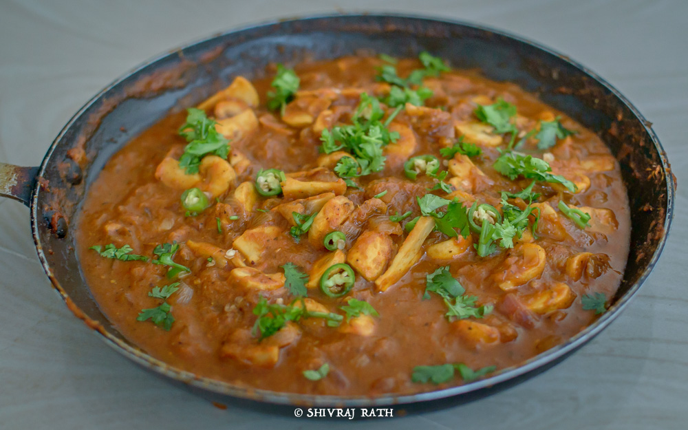 Mushroom Masala | Spiced Mushroom Gravy