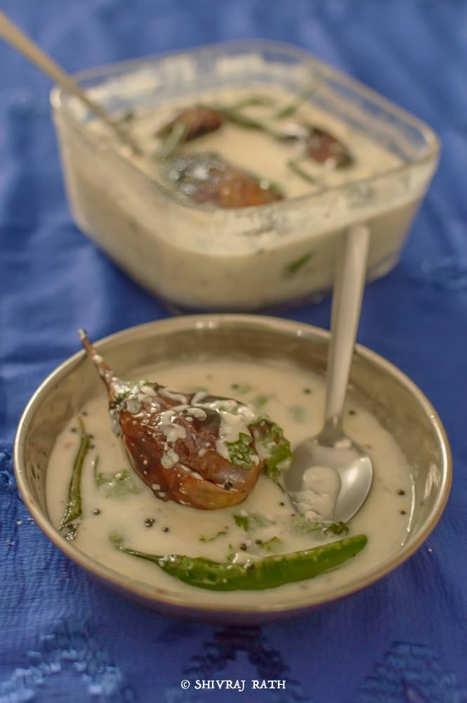 Dahi Baingan | Baingan Ka Raita |Eggplant Dipped in Yogurt Sauce