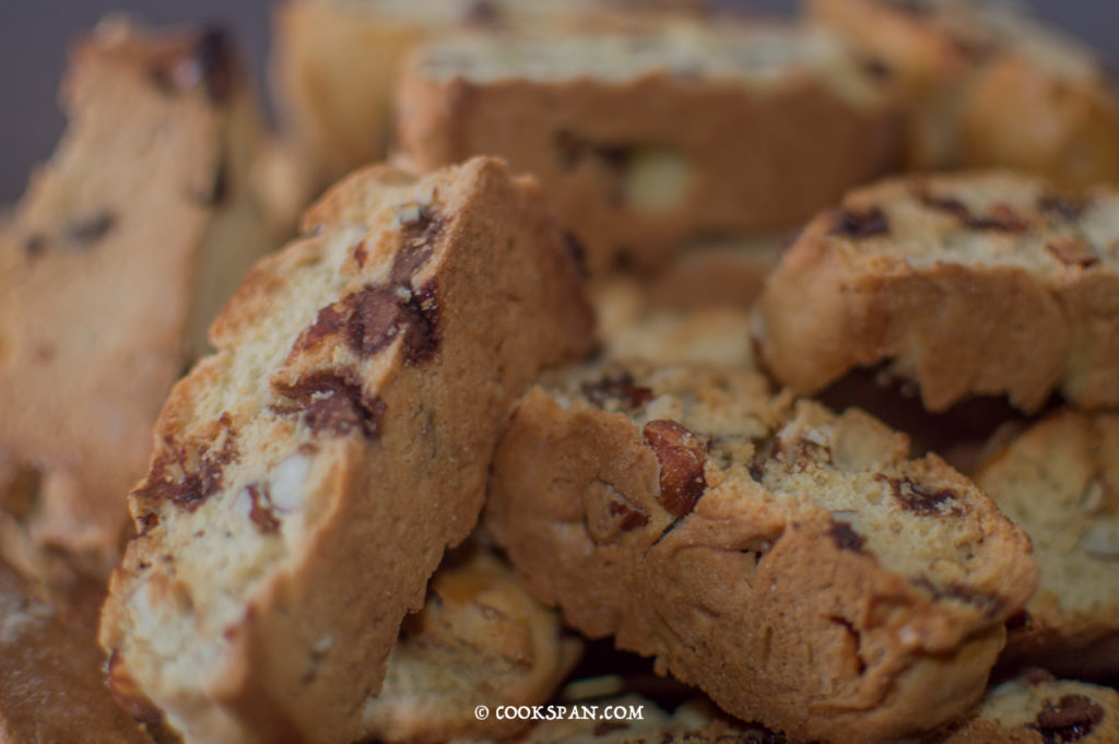 Almond and Choco-Chip Biscotti