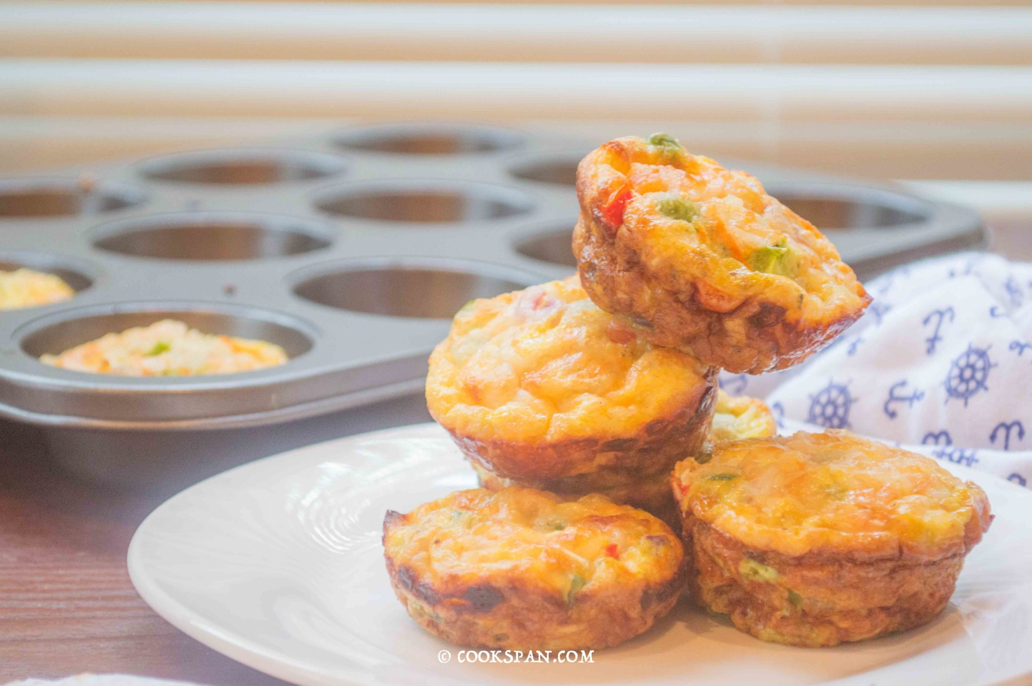 Egg and Veggie Omelette Muffins