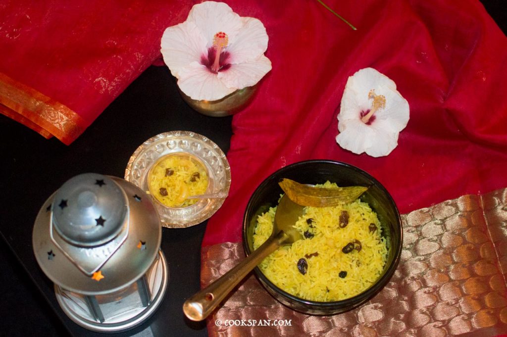 Kanika.... the Sweet Rice From the State of Odisha