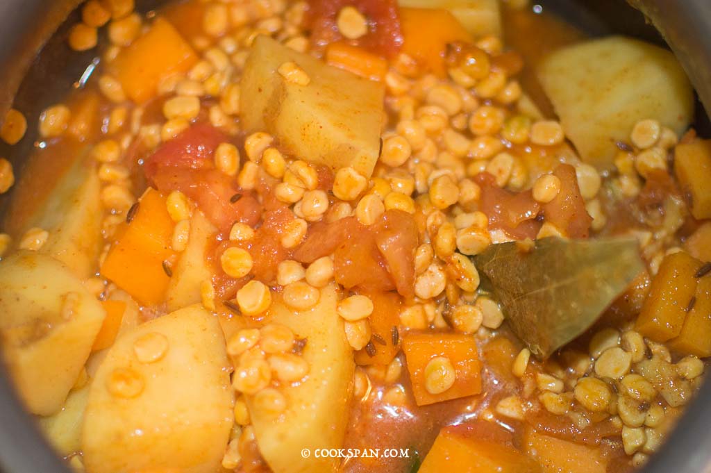 Mixing everything properly