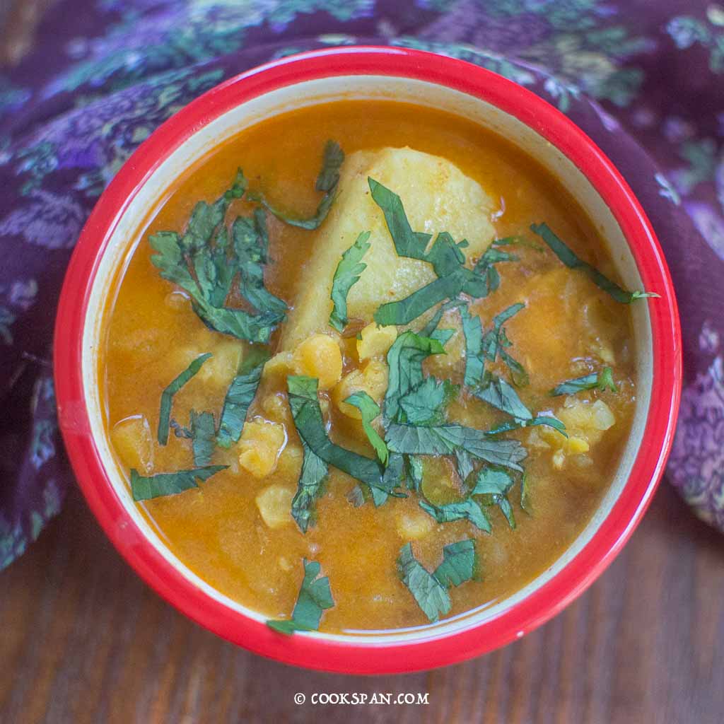 No Onion no Garlic Buta Dali "dalma" or Lentil Veggie Soup the Odia Way