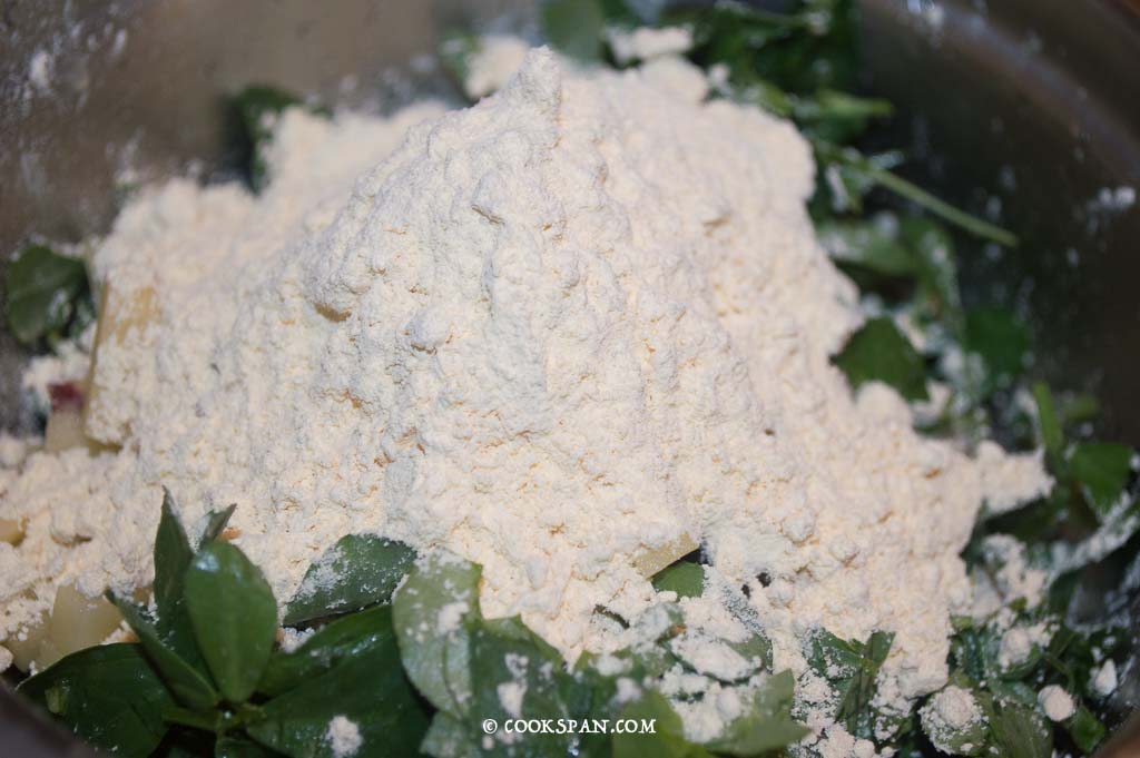 Adding the Gram Flour