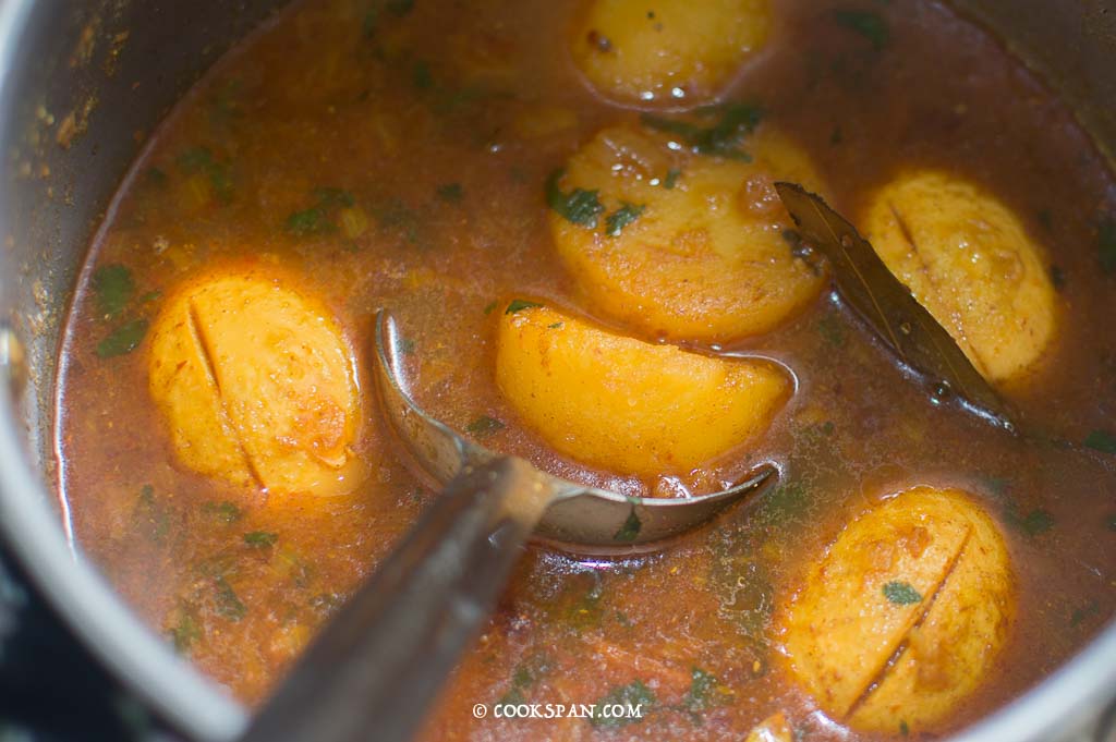 Potatoes in the gravy