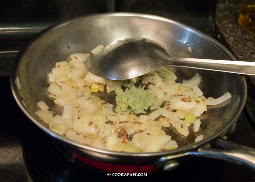 Ginger Garlic Paste added