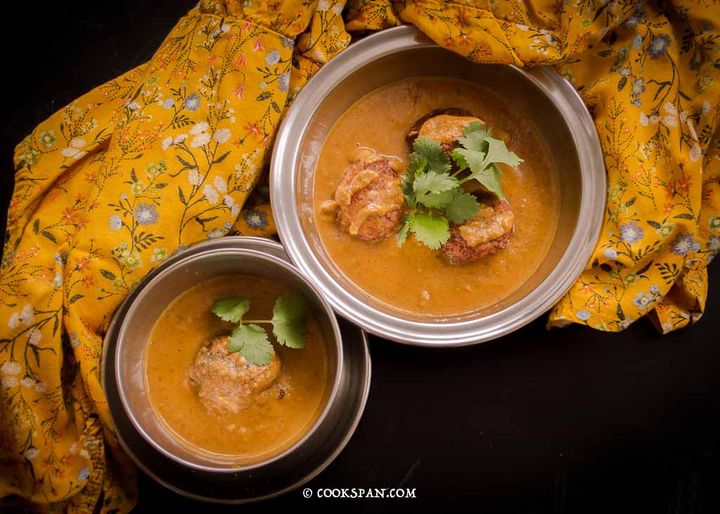 Lauki Kofta in Cashew Nut Gravy