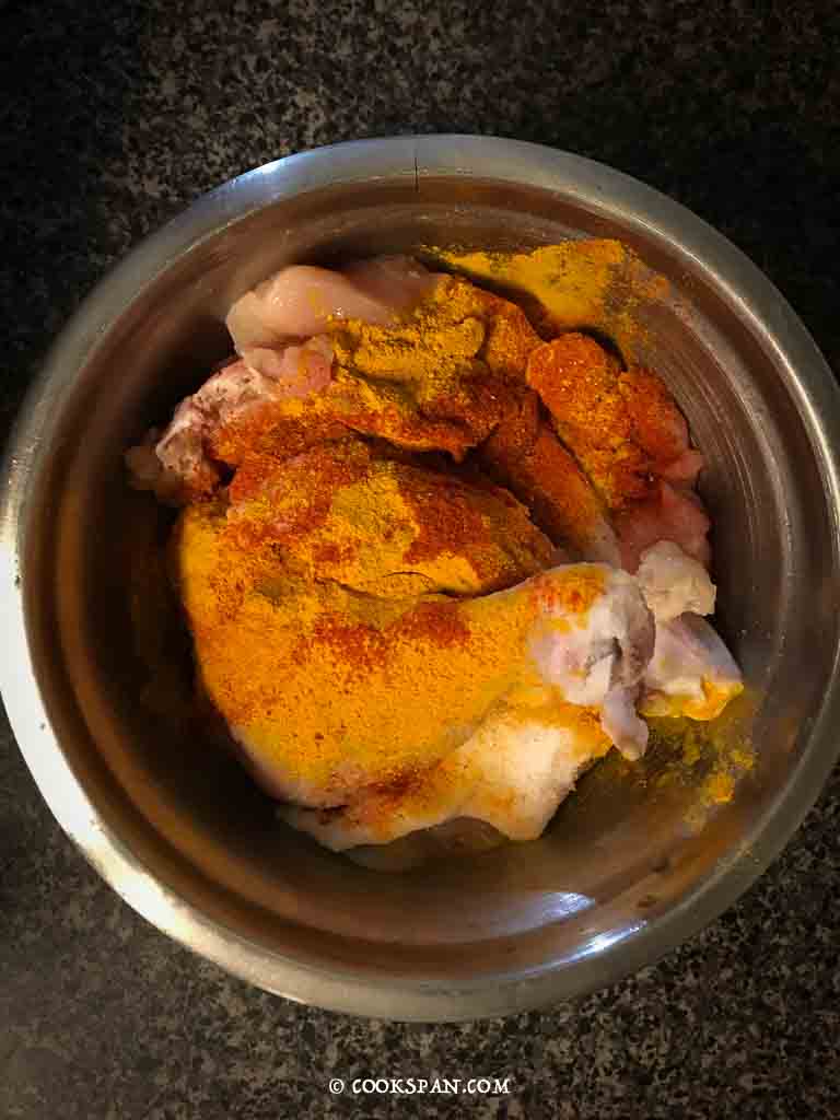 Spices for marination