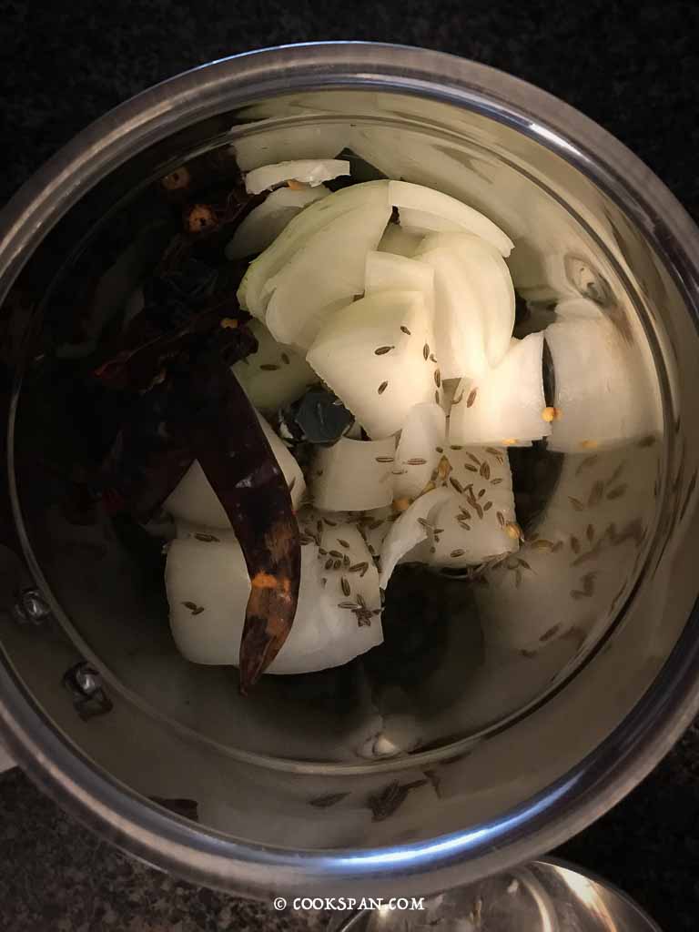 Making the ground masala