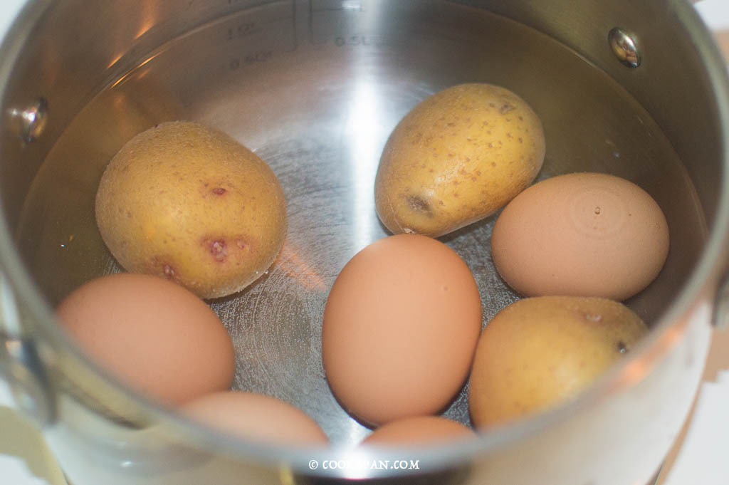 Boiling the Eggs and Poatoes