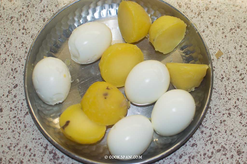 Boiled Eggs and Potatoes