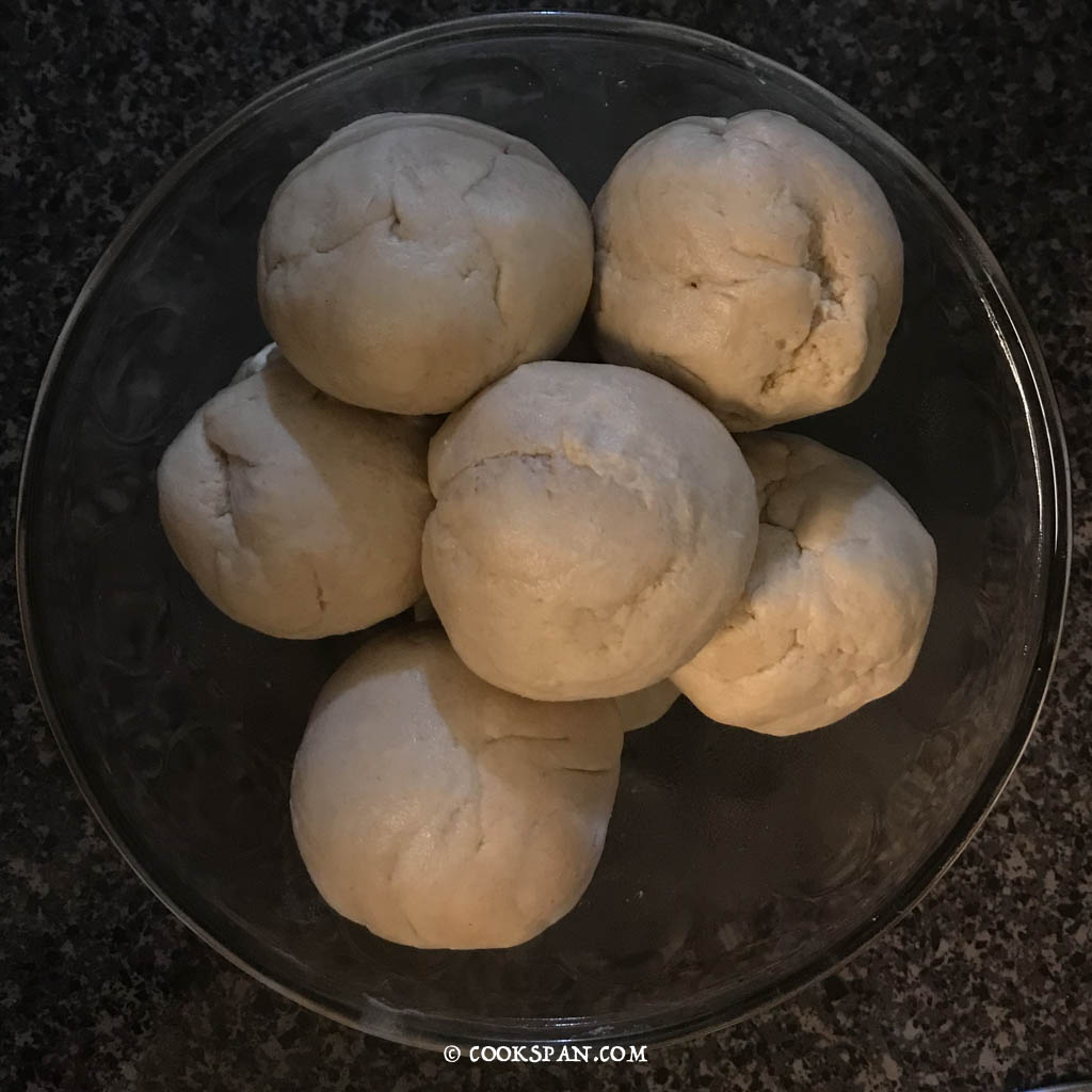 The atta Dough balls
